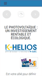 Mobile Screenshot of k-helios.fr