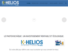 Tablet Screenshot of k-helios.fr
